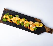 Креветки гриль