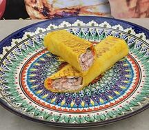 Шаурма Стандарт с курицей в сырном лаваше