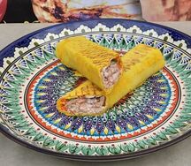 Шаурма большая с курицей в сырном лаваше
