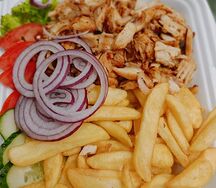 Гиро порция с курицей