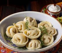 Пельмени с мясом