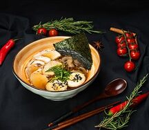 Рамен с курицей