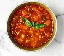 Минестроне с чечевицей