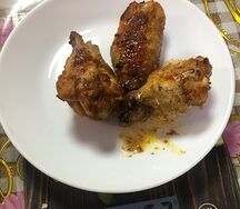 Крылышки куриные жареные