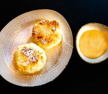 Сырники со сгущенкой