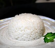Рис отварной со сливочным маслом