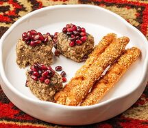Не рулеты из баклажанов