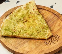 Тхели с творогом и зеленью