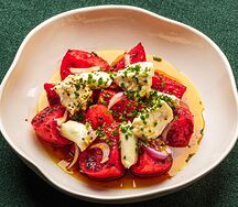 Кедымские томаты с морозной клубникой
