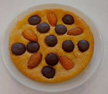 Кукис Миндаль с горьким шоколадом
