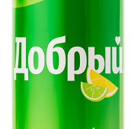 Напиток Добрый Лимон-лайм сильногазированный 0.33 л