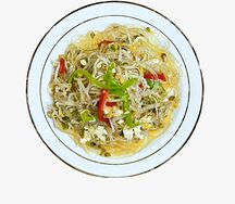 Фунчоза с жареными овощами