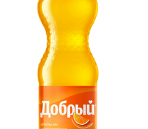 Напиток Добрый Апельсин с витамином С сильногазированный 500 мл
