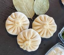 Замороженные хинкали домашние