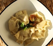 Вареники с картофелем и грибами, 8 шт