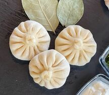 Замороженные хинкали домашние