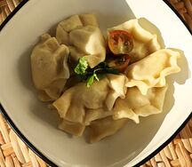 Вареники мясо-капустные, 8 шт