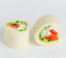 Тортилья с подкопченной рыбой