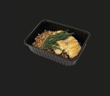Куриная отбивная с гречкой 
