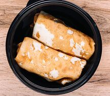 Блинчики с курицей и сыром 