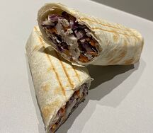 Шаурма с чесночным соусом