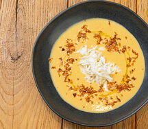 Чаудер с камчатским крабом