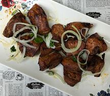 Шашлык из свиной шеи