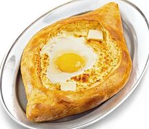 Хачапури по-аджарски мини