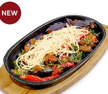 Аджапсандали с говядиной