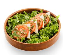 Томаты с домашней брынзой