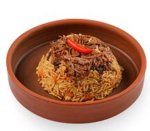 Плов с говядиной