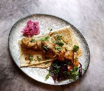 Шашлык из куриного бедра 