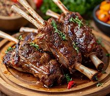 Шашлык из баранины (каре)