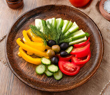 Овощная тарелка
