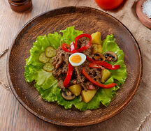 Салат Покровский охотник