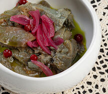 Грибы солёные бочковые 