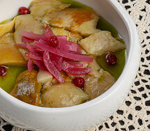 Грибы белые маринованные