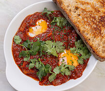 Шакшука с тартином