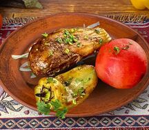 Овощи на мангале