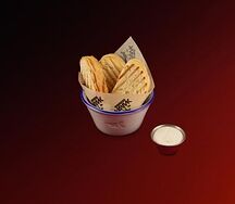 Хрустящая чиабатта с кукурузным кремом