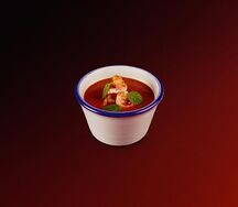 Томатный с креветками