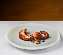 Дальневосточный кальмар на гриле 