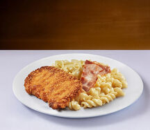 Мак Чиз с курицей и беконом