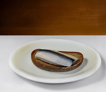 Норвежский сэндвич с сельдью