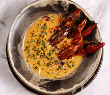 Крем-суп из раков