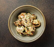 Шампиньоны на гриле 