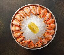 Креветки магаданские на льду 