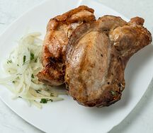 Шашлык из cвинoго края