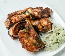 Шашлык из свиных рёбрышек