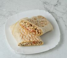 Обычный лаваш с курицей